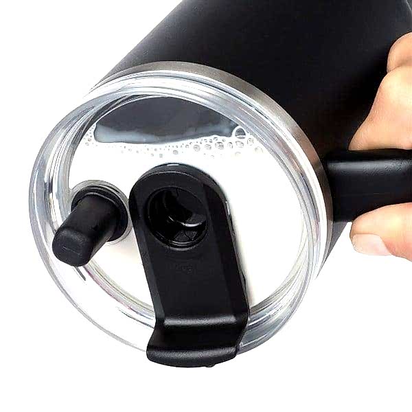 Lurch - “Big Cup” 0.8 L Fildişi,&nbsp;Paslanmaz&nbsp;Çelik&nbsp;Termos&nbsp;- Uzatılabilir&nbsp;Pipetli,&nbsp;Çift&nbsp;Cidarlı,&nbsp;Sızdırmaz - 270976