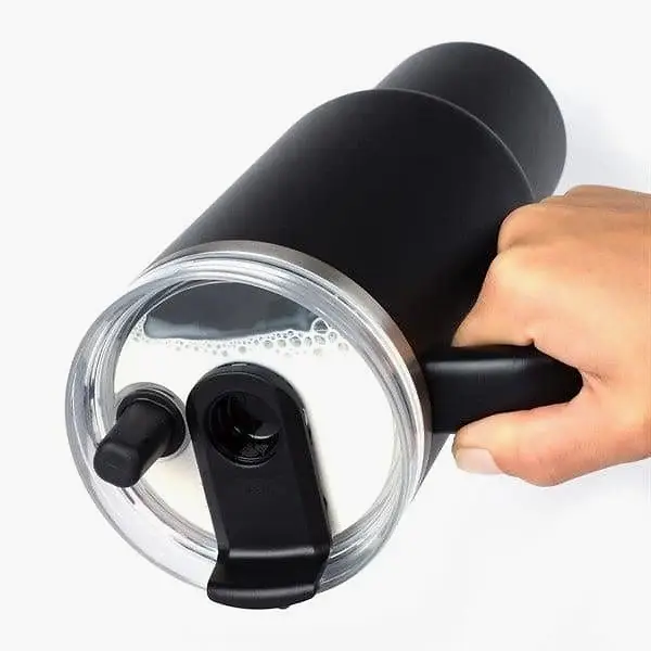 Lurch - “Big Cup” 1.2 L Fildişi,&nbsp;Paslanmaz&nbsp;Çelik&nbsp;Termos&nbsp;- Uzatılabilir&nbsp;Pipetli,&nbsp;Çift&nbsp;Cidarlı,&nbsp;Sızdırmaz - 270974