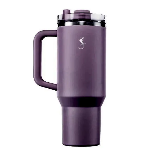 Lurch - “Big Cup” 1.2 L Lila,&nbsp;Paslanmaz&nbsp;Çelik&nbsp;Termos&nbsp;- Uzatılabilir&nbsp;Pipetli,&nbsp;Çift&nbsp;Cidarlı,&nbsp;Sızdırmaz - 270973