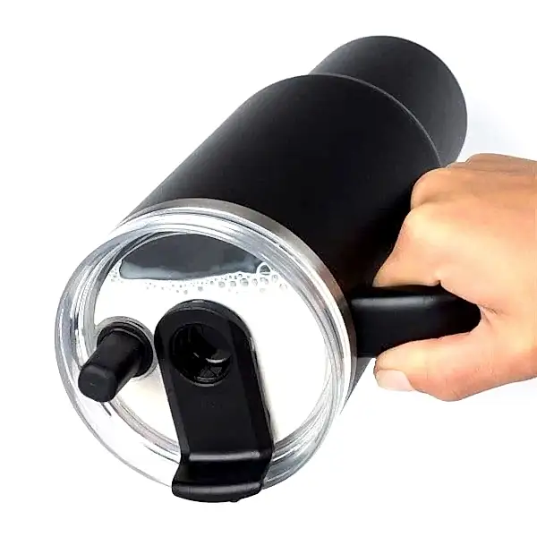 Lurch - “Big Cup” 1.2 L Lila,&nbsp;Paslanmaz&nbsp;Çelik&nbsp;Termos&nbsp;- Uzatılabilir&nbsp;Pipetli,&nbsp;Çift&nbsp;Cidarlı,&nbsp;Sızdırmaz - 270973