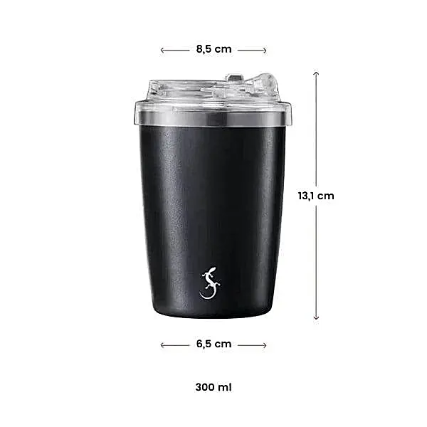 Lurch - "Coffee-To-Go" 300 ml Adaçayı Yeşil, Paslanmaz Çelik Termos - Çift Cidarlı - 270984