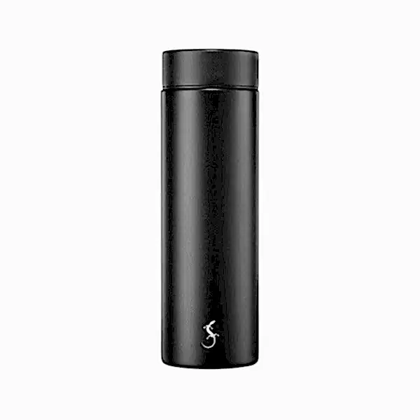 Lurch - Mini Termos 300 ml Mat Siyah, Paslanmaz Çelik - Çift Cidarlı, Sızdırmaz - 270970