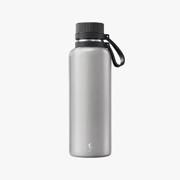 Lurch - “Outdoor” 1 L Granit Gri, Paslanmaz Çelik Termos - Çift Cidarlı, Sızdırmaz - 270982