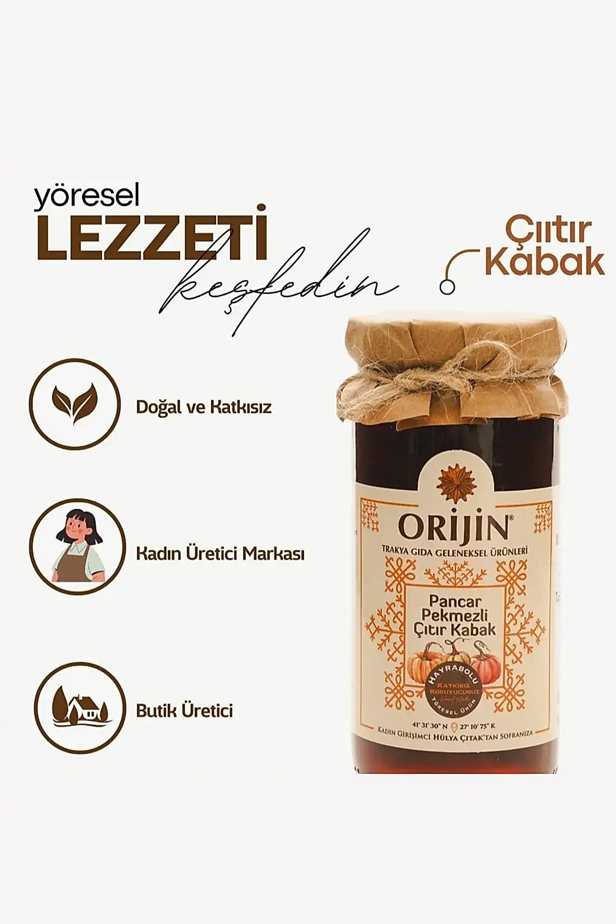 ÇITIR KABAK REÇELİ