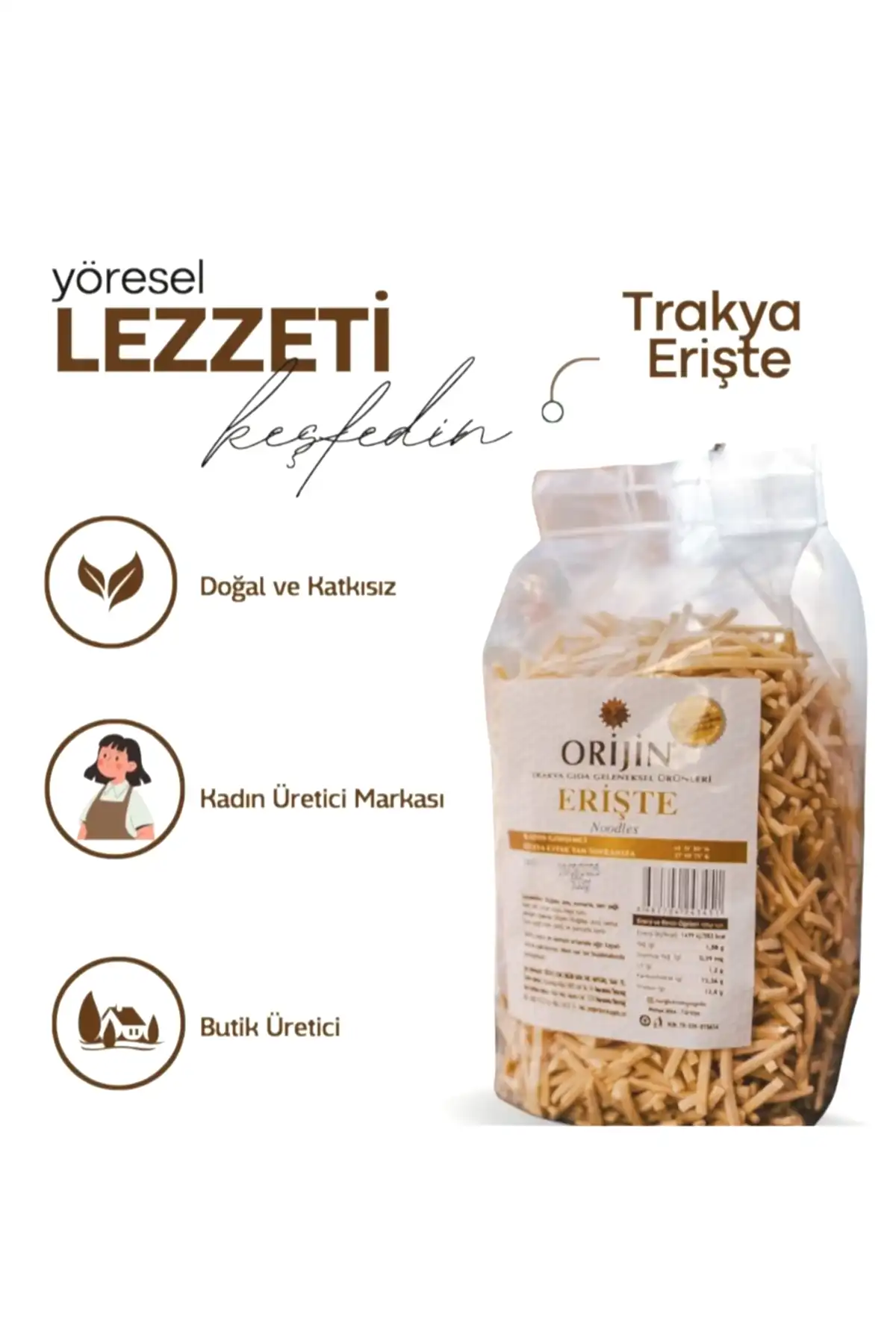 ERİŞTE 500 GR