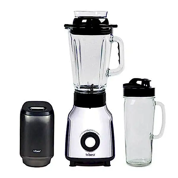 Tribest - Cam Personal Vakumlu Blender,0,67 hp,500W,1250 ml,Vakumlu Hazne - PBG-5001-C