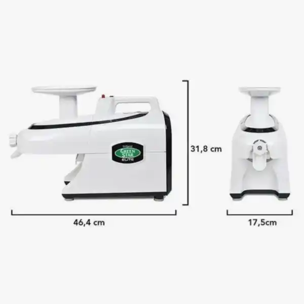 Tribest - Greenstar Elite Soğuk Sıkım Meyve Ve Sebze Sıkacağı - GSE-5000-F-Beyaz